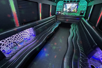 Paterson Limo Bus Interior