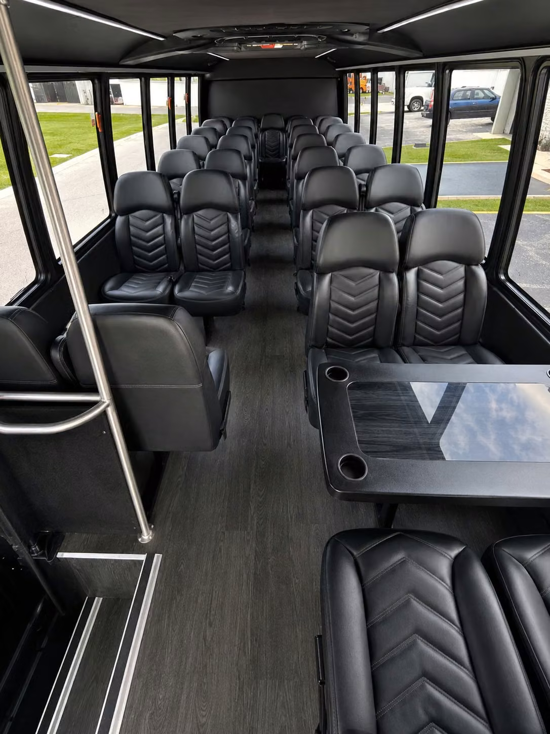 20 passenger minibus inside