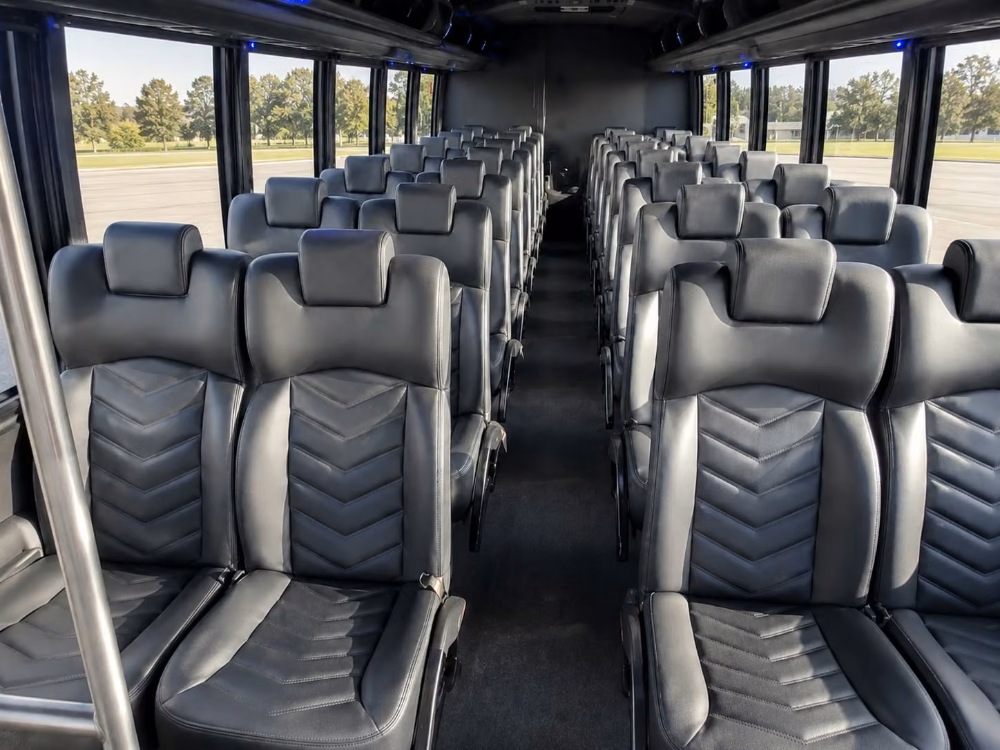 20 passenger minibus interior