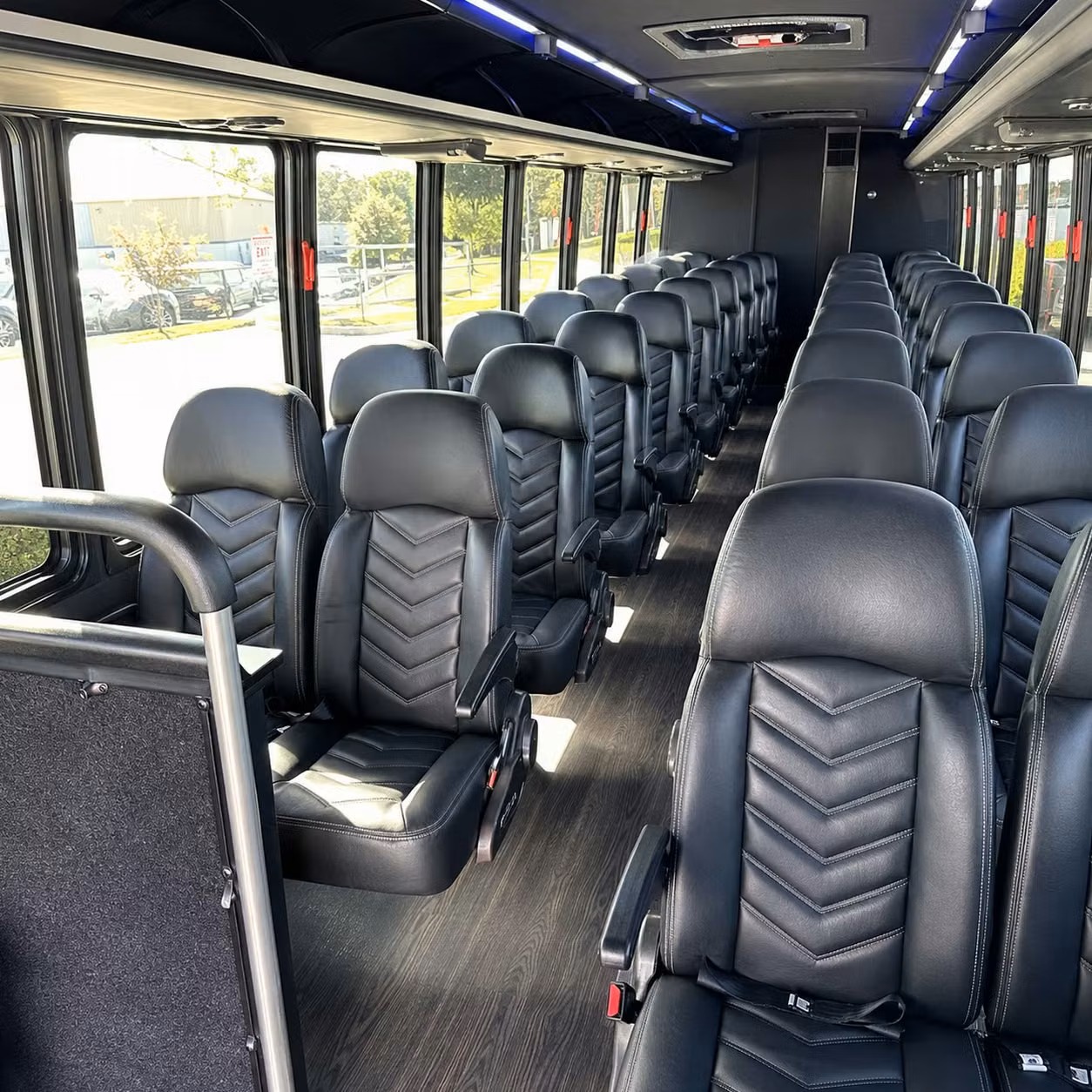 30 passenger minibus interior