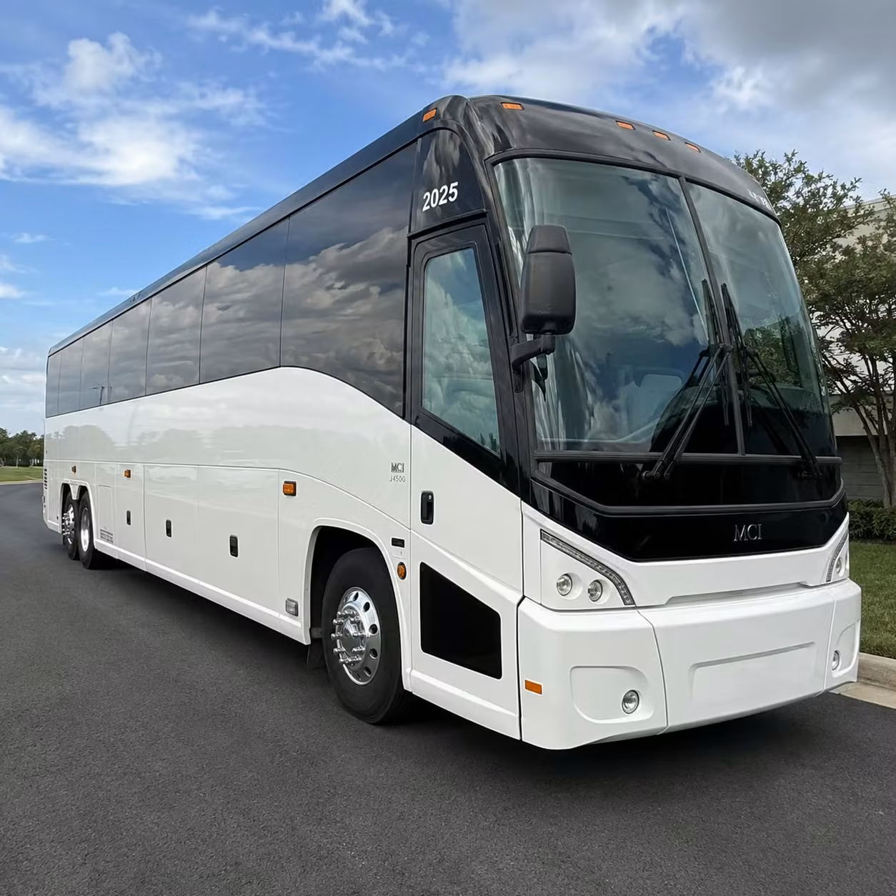 56 passenger charter bus