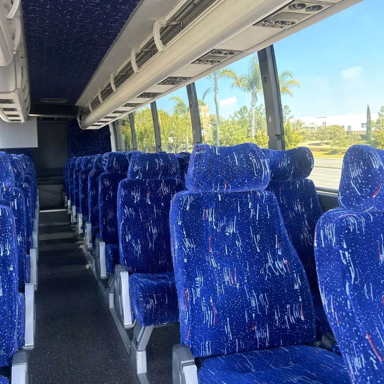 paterson charter bus interior