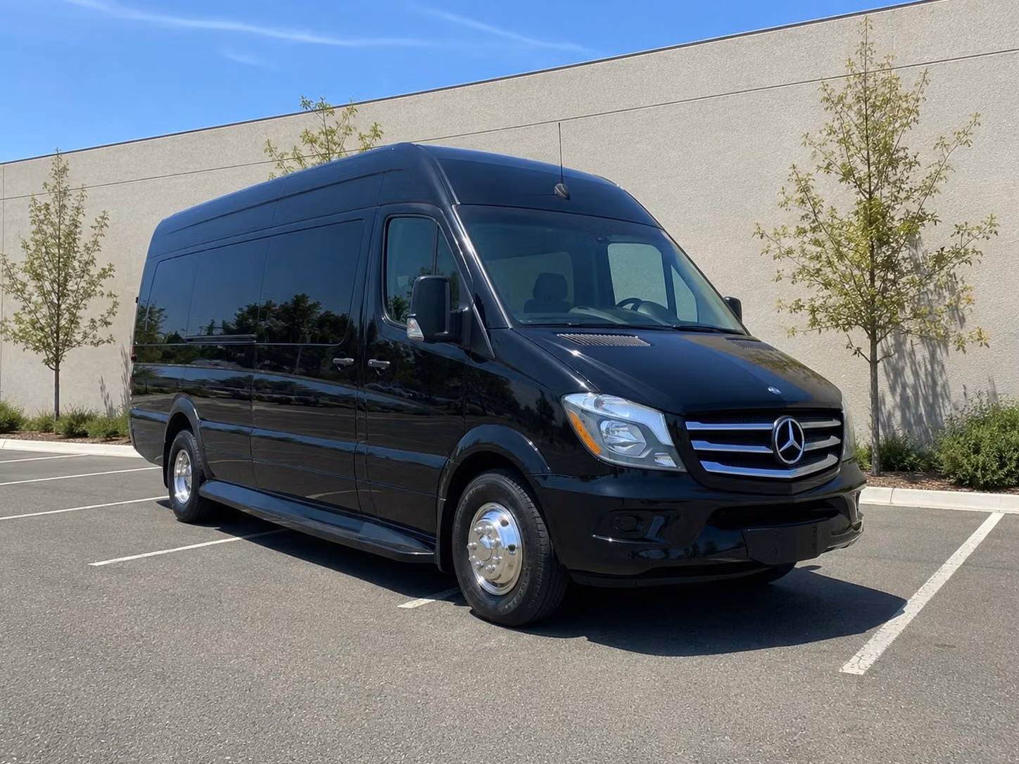 sprinter van with driver